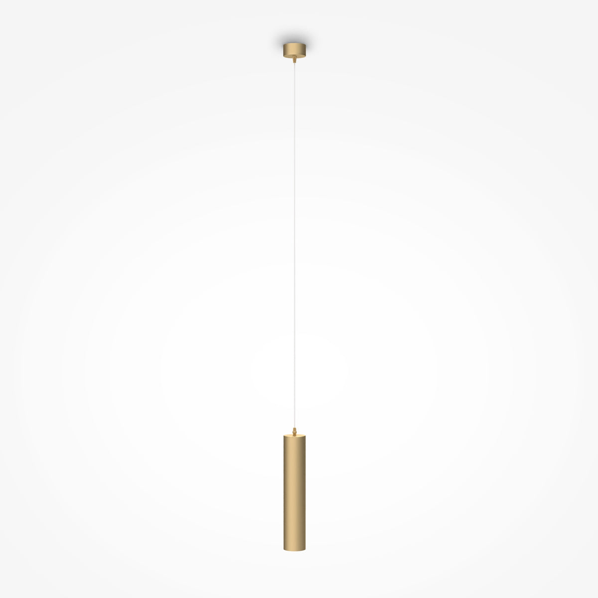 Lampa wisząca Technical Focus IP20 1xGU10 P075PL-01MG | Matowe złoto