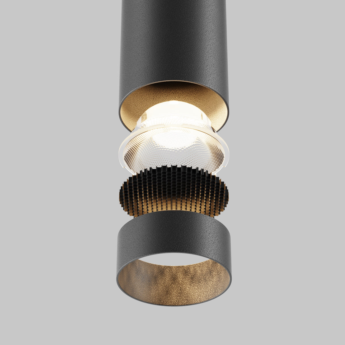 Lampa wisząca Technical Focus LED IP20 x P072PL-L12B3K-1 | Czarny