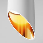Lampa wisząca Technical Lipari IP20 1xGU10 P044PL-01-40GU10-W | Biały ze złotem