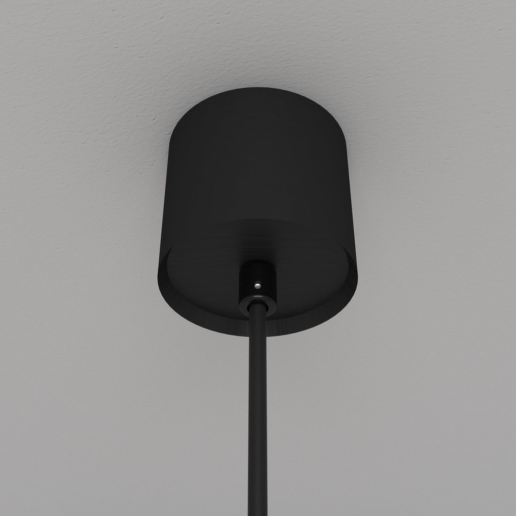 Lampa wisząca Technical Luna IP20 x P039PL-5W4K-10-B | Czarno-biały