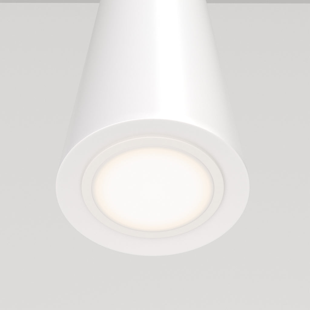 Lampa wisząca Technical Nevill IP20 1xGU10 P318-PL-01-W | Biały