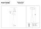 Lampa wisząca Technical Nevill IP20 1xGU10 P318-PL-01-W | Biały