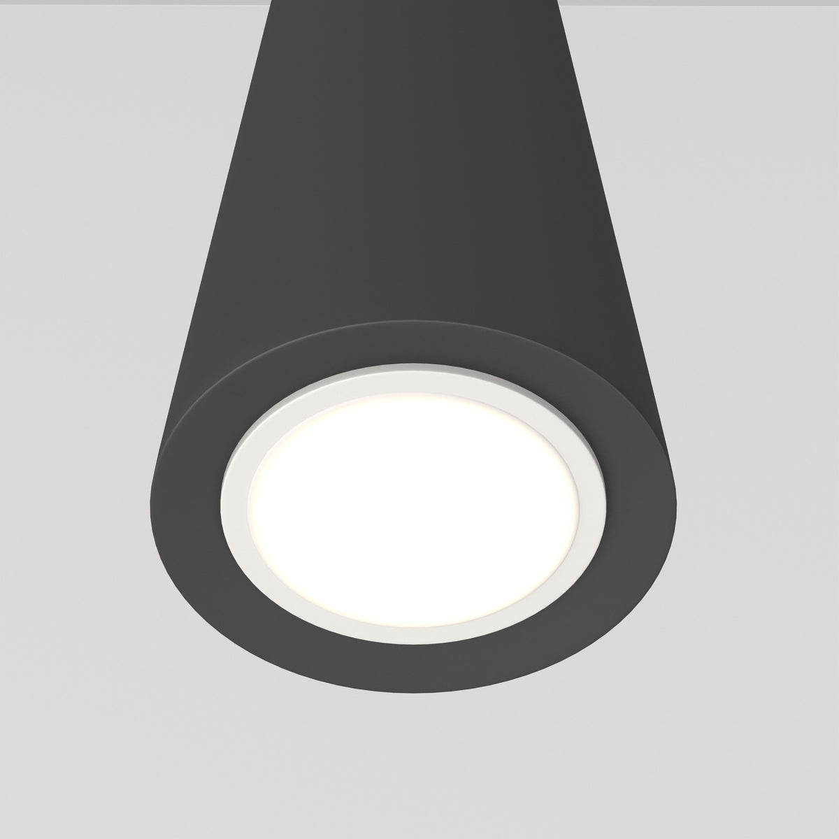 Lampa wisząca Technical Nevill IP20 1xGU10 P318PL-01B | Czarny