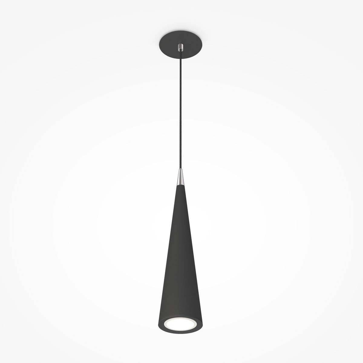 Lampa wisząca Technical Nevill IP20 1xGU10 P318PL-01B | Czarny