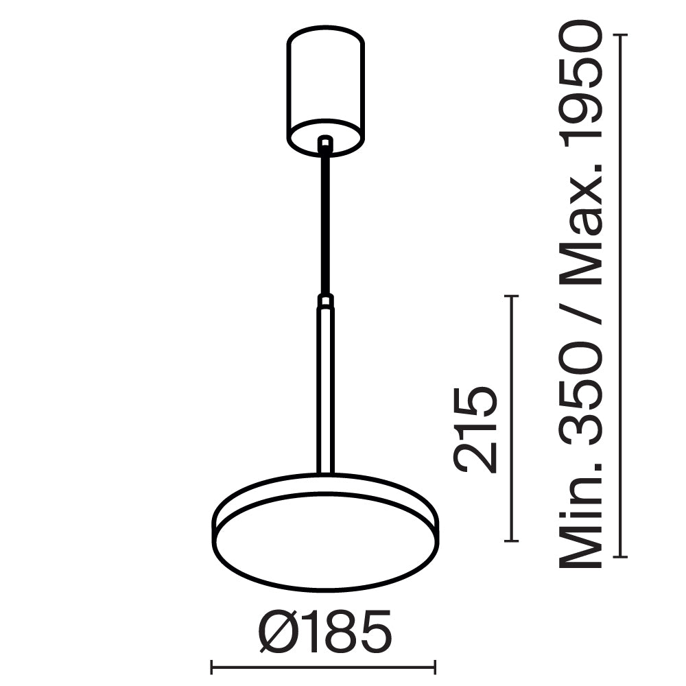 Lampa wisząca Technical Plato IP20 x P076PL-L12W3K-B | Czarny
