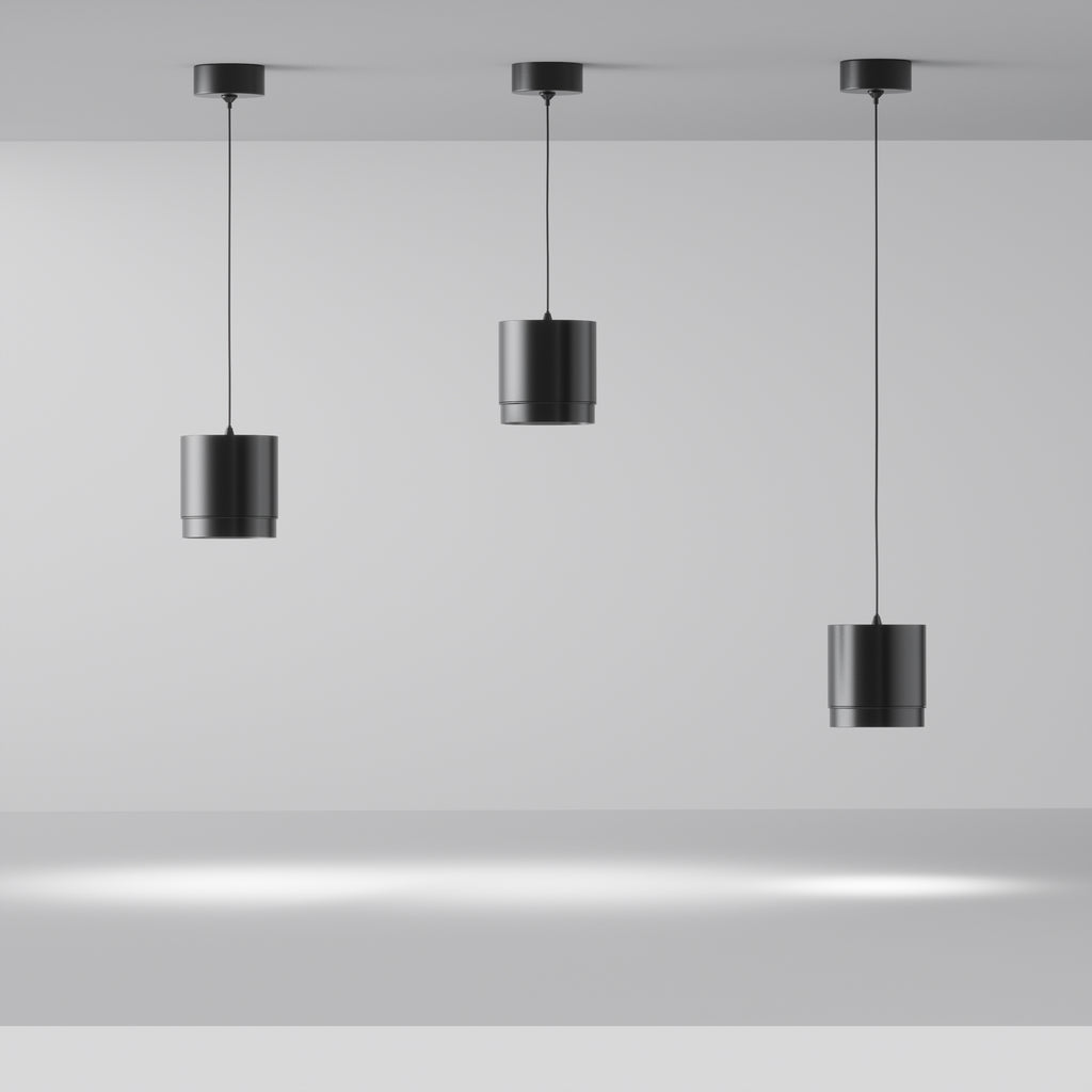 Lampa wisząca Technical Polar IP20 1xGX53 P088PL-GX53-B | Czarny