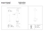 Lampa wisząca Technical Polar IP20 1xGX53 P088PL-GX53-B | Czarny