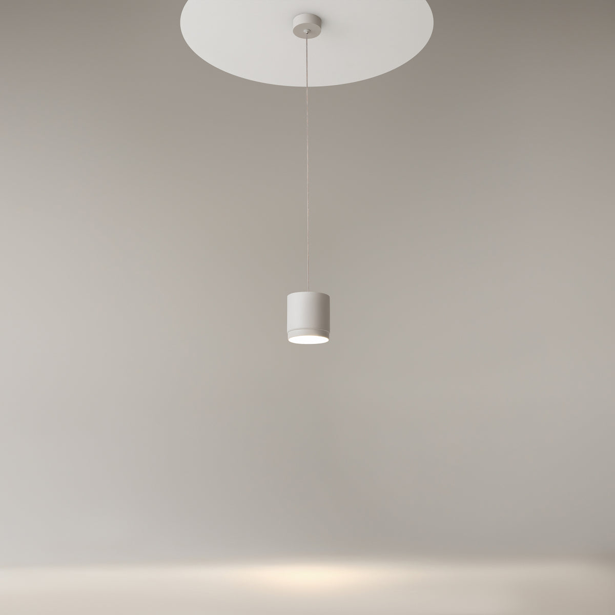 Lampa wisząca Technical Polar IP20 1xGX53 P088PL-GX53-W | Biały