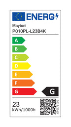 Lampa wisząca Technical Step IP20 x P010PL-L23B4K | Czarny