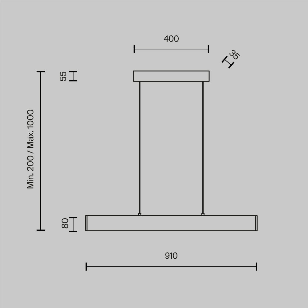 Lampa wisząca Technical Step IP20 x P010PL-L23G3K | Złoto