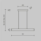 Lampa wisząca Technical Step IP20 x P010PL-L23G3K | Złoto