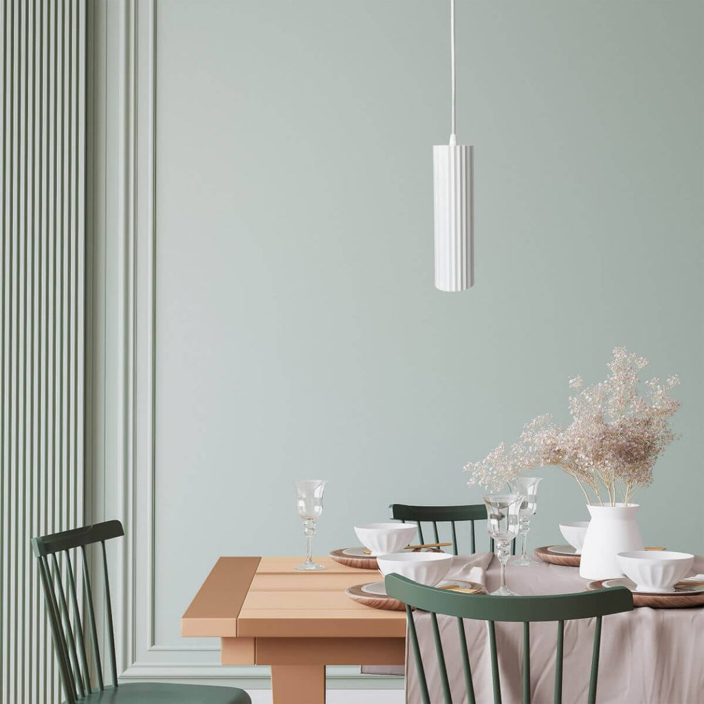 Lampa wisząca Tokio 1, biała, 1x50W GU10