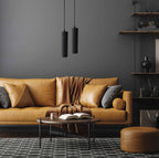 Lampa wisząca Tokio 1, czarna, 1x50W GU10