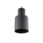 Lampa wisząca Tokio 1, duża, czarna, 1x60W E27