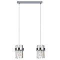 Lampa wisząca Vetro chrom 2xE14