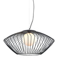 Lampa wisząca ZENO śr. 52cm E27 | czarny/biały