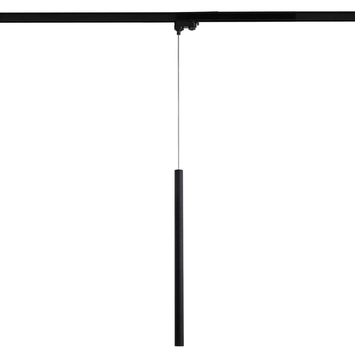 Lampa wisząca do szynoprzewodu LUNGO 1F, czarna, 1x5W G9