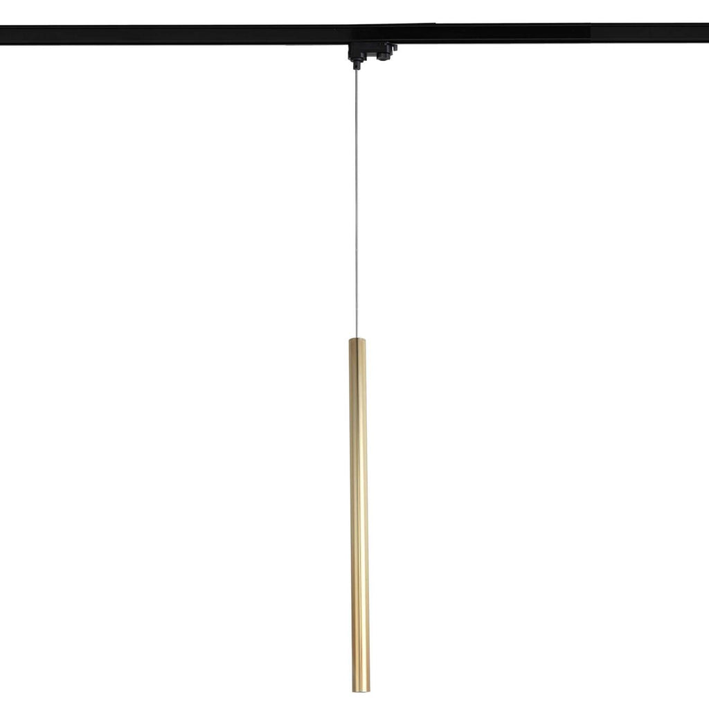 Lampa wisząca do szynoprzewodu LUNGO 1F, złota, 1x5W G9