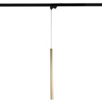 Lampa wisząca do szynoprzewodu LUNGO 1F, złota, 1x5W G9