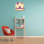 Lampa wisząca dziecięca BUTTERFLY | różowa