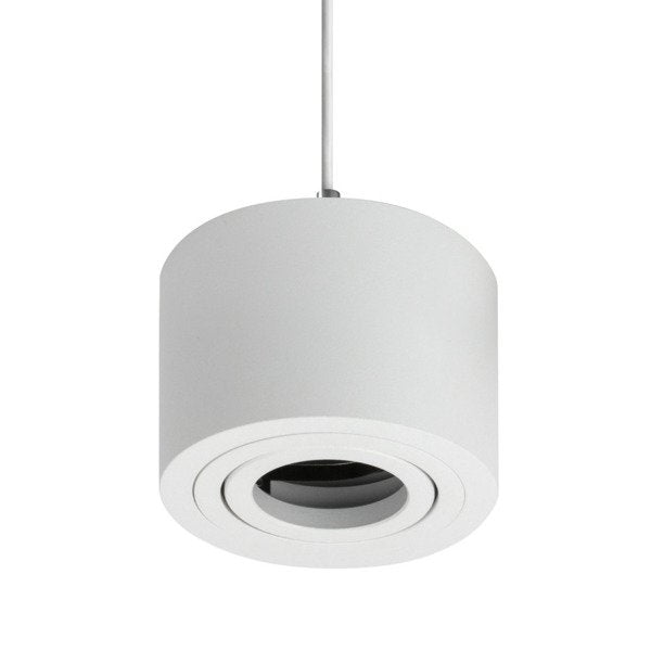Lampa wisząca nowoczesna CROSTI SASARI RO P S 120 biały śr. 9cm | oxyled-MR16912RR