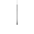 Lampa wisząca nowoczesna sopel ENZA 7W ciepła 3000K czarny śr. 3,2cm | oxyled-456627