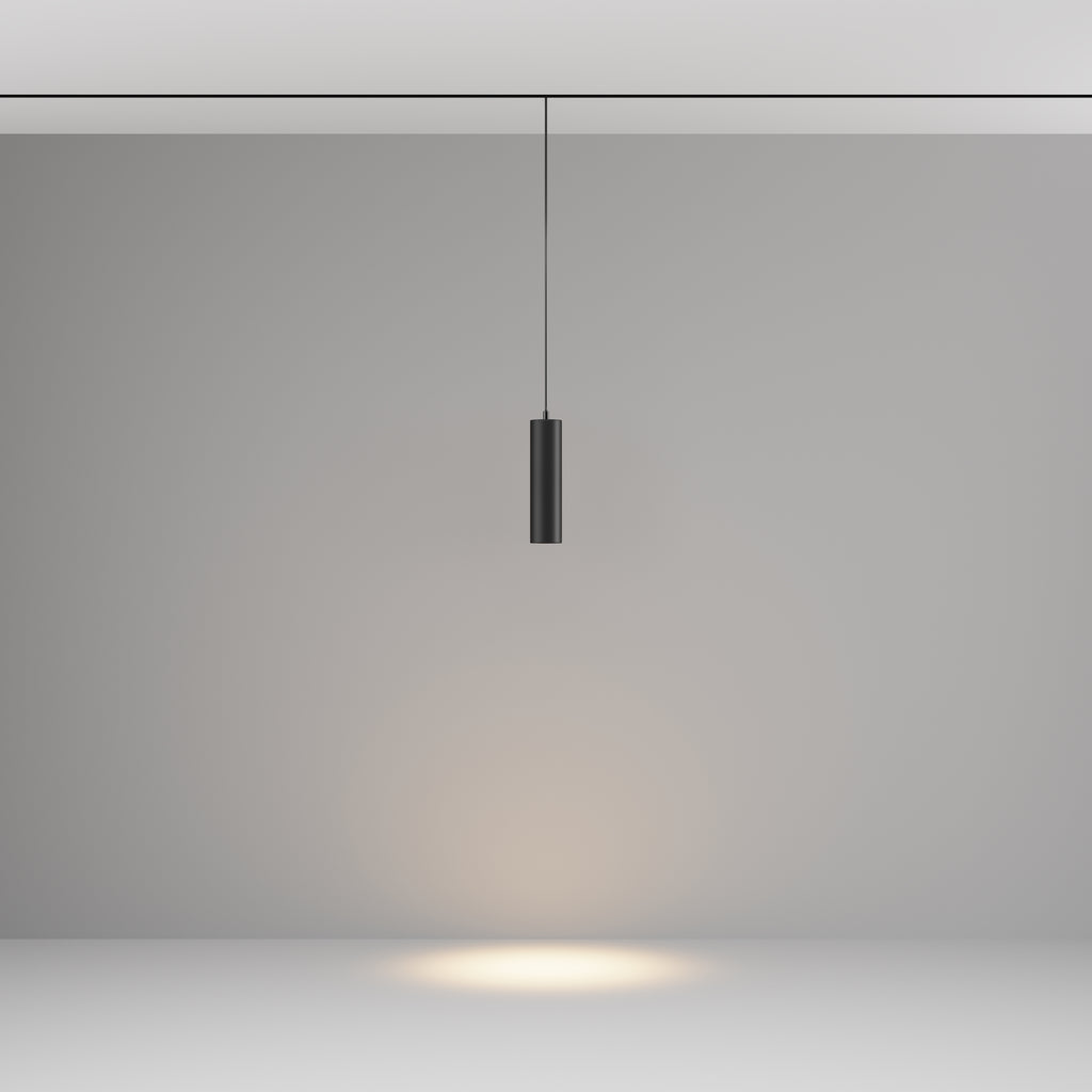Lampa wisząca szynowa Technical Focus LED IP20 x TR041-2-12W3K-B | Czarny