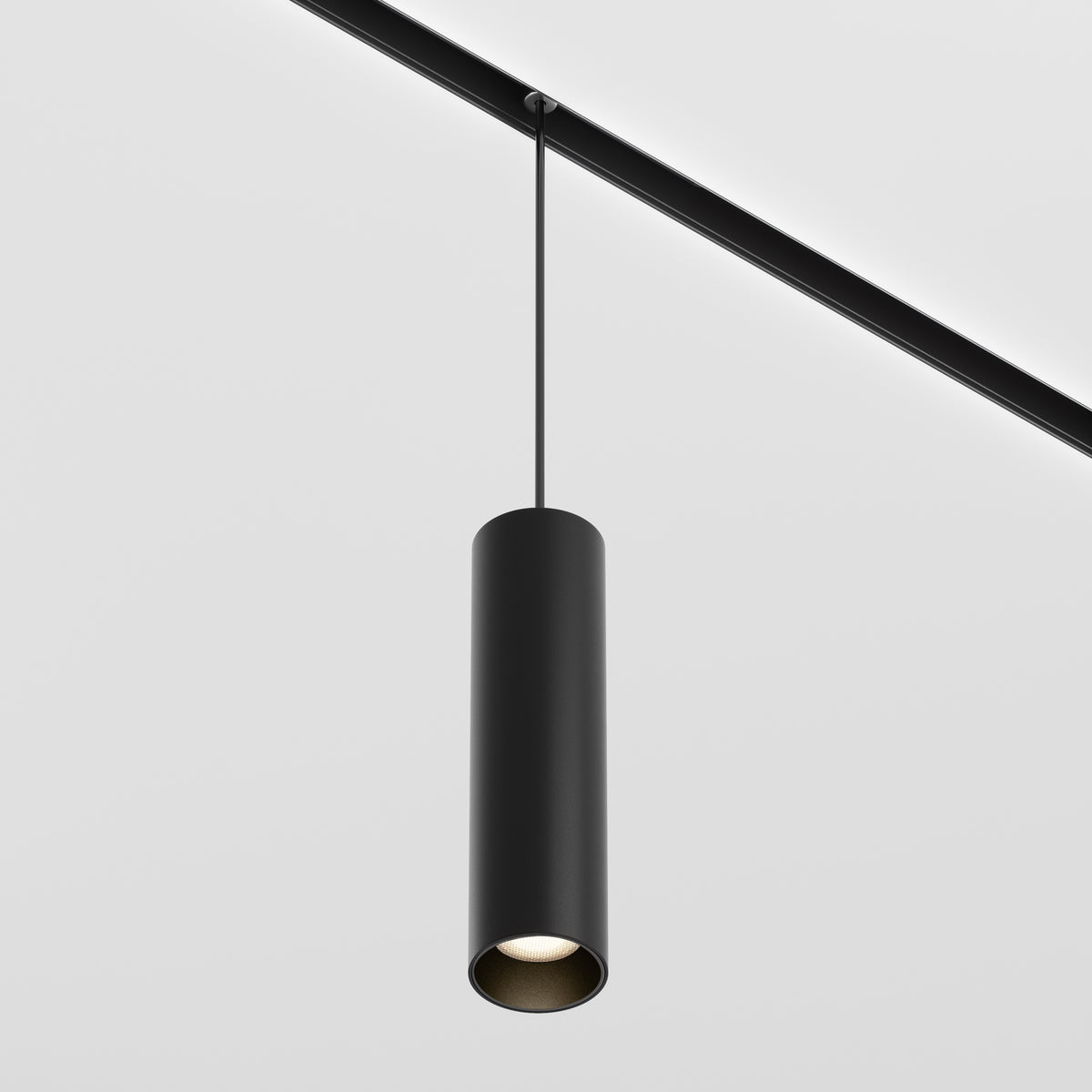 Lampa wisząca szynowa Technical Focus LED IP20 x TR041-2-12W3K-B | Czarny