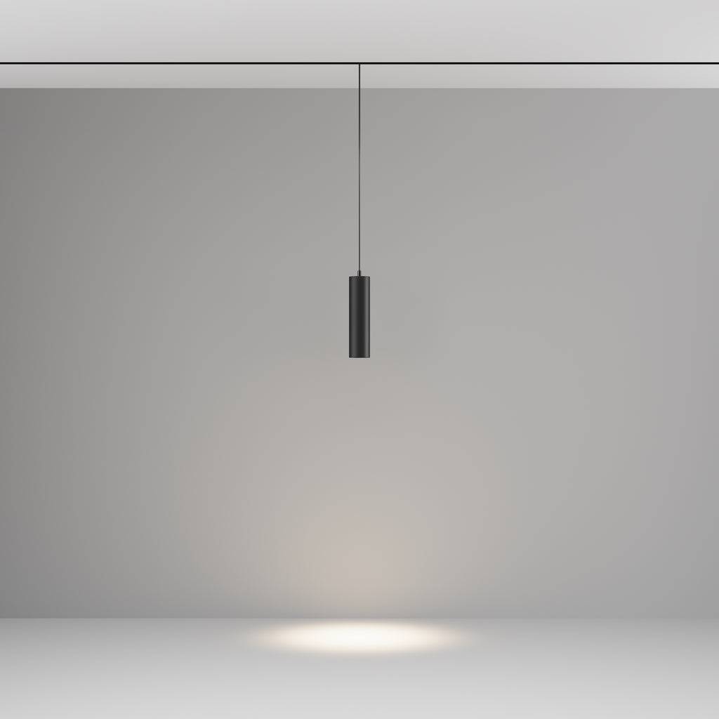Lampa wisząca szynowa Technical Focus LED IP20 x TR041-2-12W4K-B | Czarny