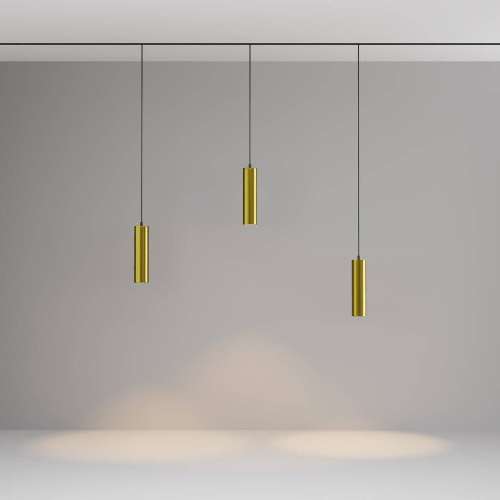 Lampa wisząca szynowa Technical Focus LED IP20 x TR041-4-12W3K-M-DS-BBS | Czarny