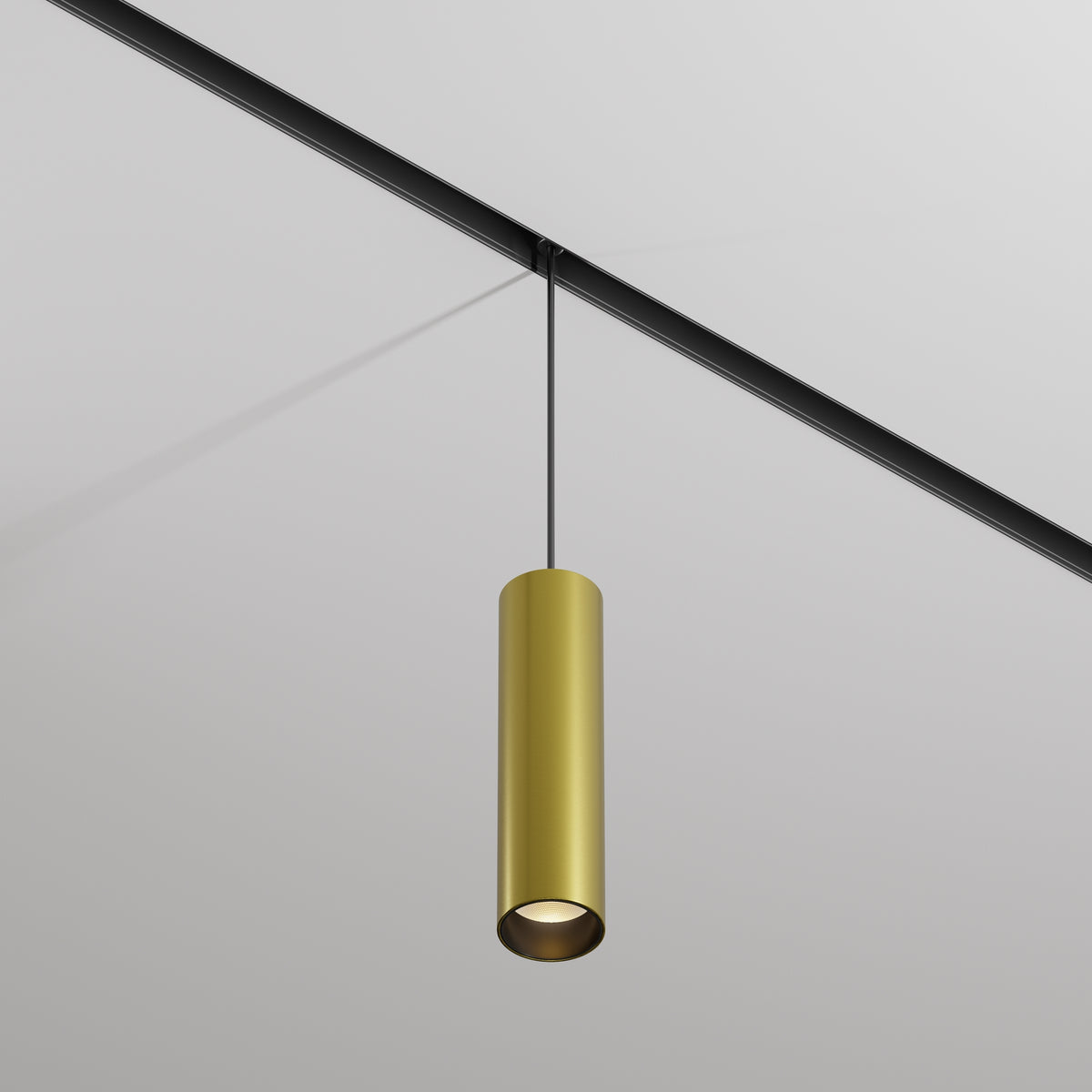 Lampa wisząca szynowa Technical Focus LED IP20 x TR041-4-12W3K-M-DS-BBS | Czarny