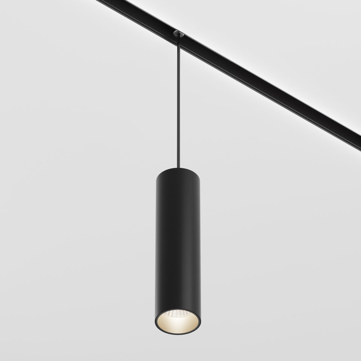 Lampa wisząca szynowa Technical Focus LED IP20 x TR041-4-12WTW-DD-B | Czarny