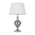 Lampka biurkowa Korrez śr. 16cm E27 | chrom
