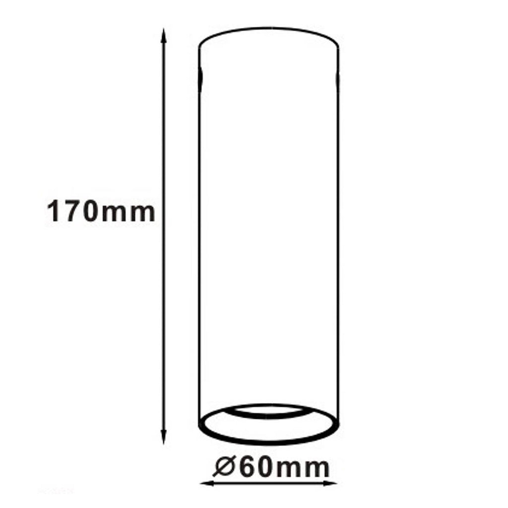 Manacor oczko białe 17 cm, 1x50W GU10