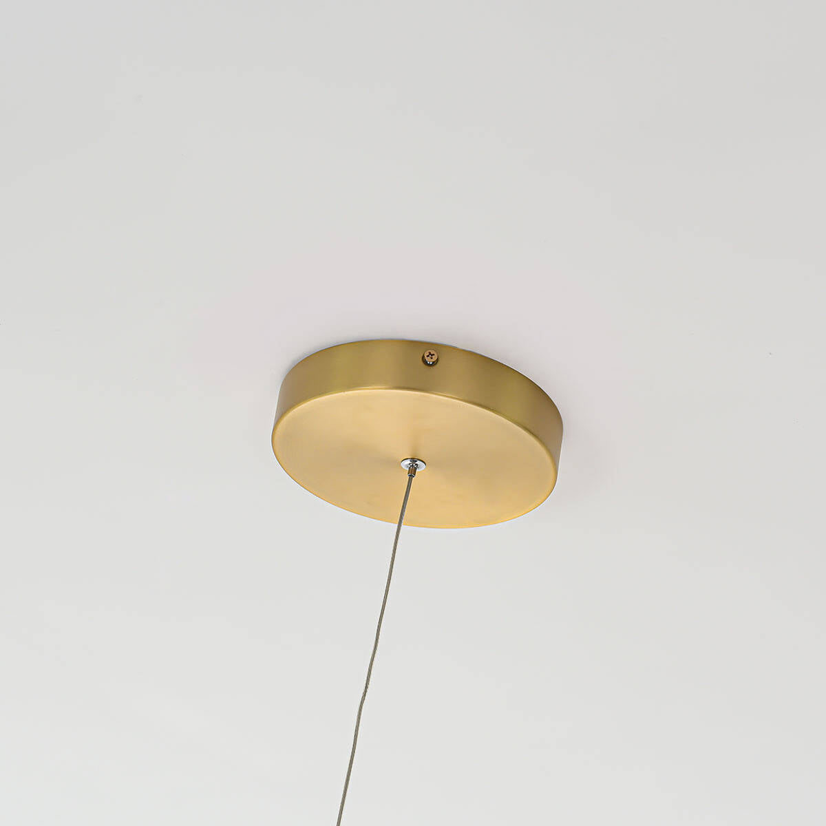 Midway lampa wisząca pierścień mała śr.60 cm 40W | złoty