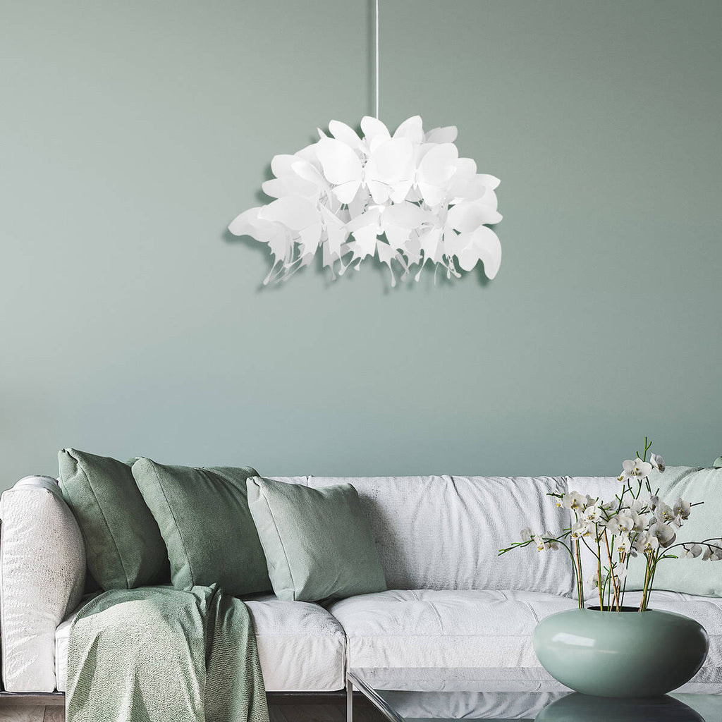 Młodzieżowa lampa FARFALLA biała 50cm