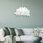 Młodzieżowa lampa FARFALLA biała 50cm