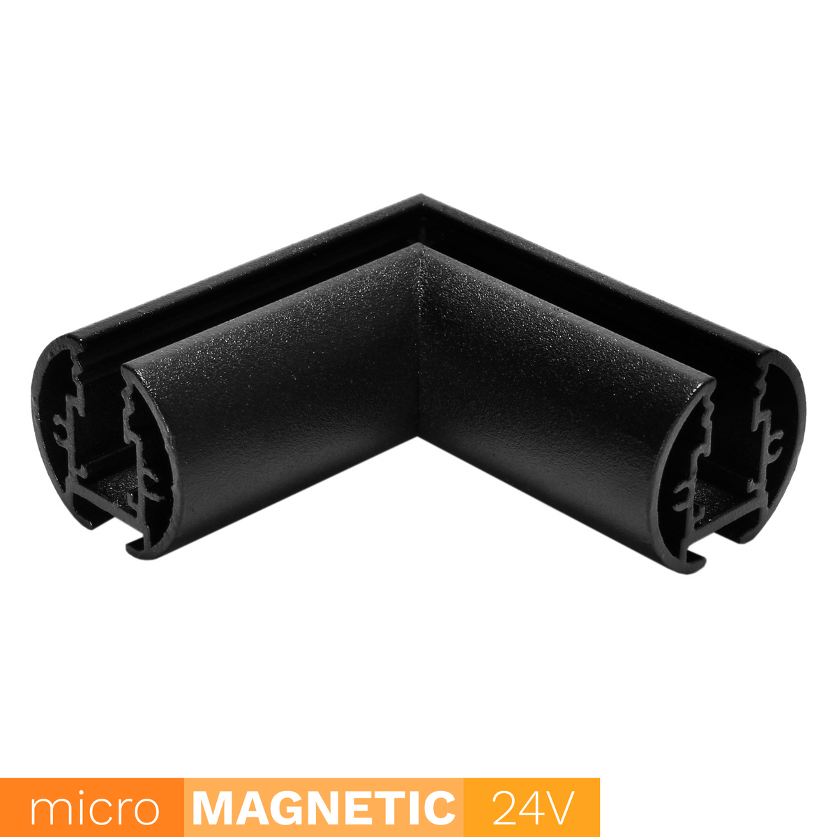 Narożnik do okrągłych szyn UN5-O-L Micro Magnetic | DML1554
