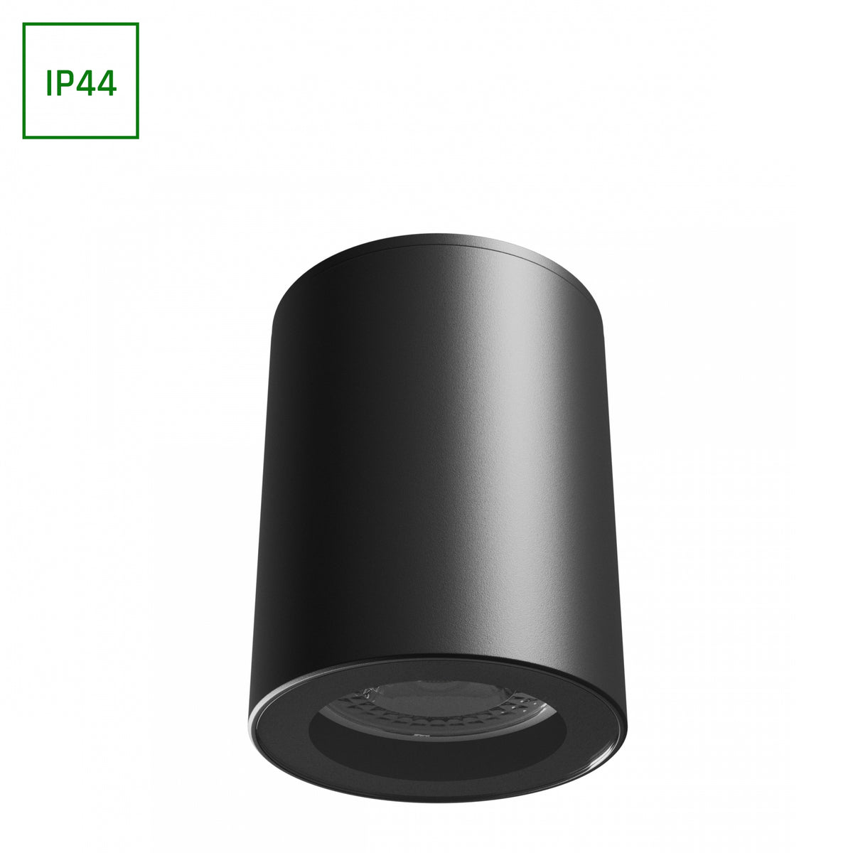 Natynkowa lampa do łazienkio CHLOE GU10 kolor czarny IP44