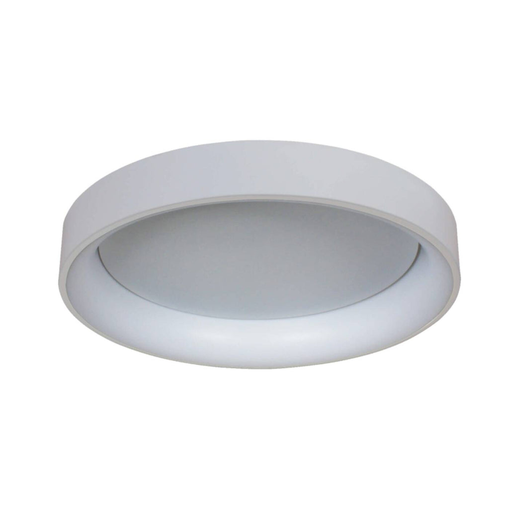 Nowoczesna lampa sufitowa LED 36W GEORGIA 3000K ciepła śr. 60cm | biały