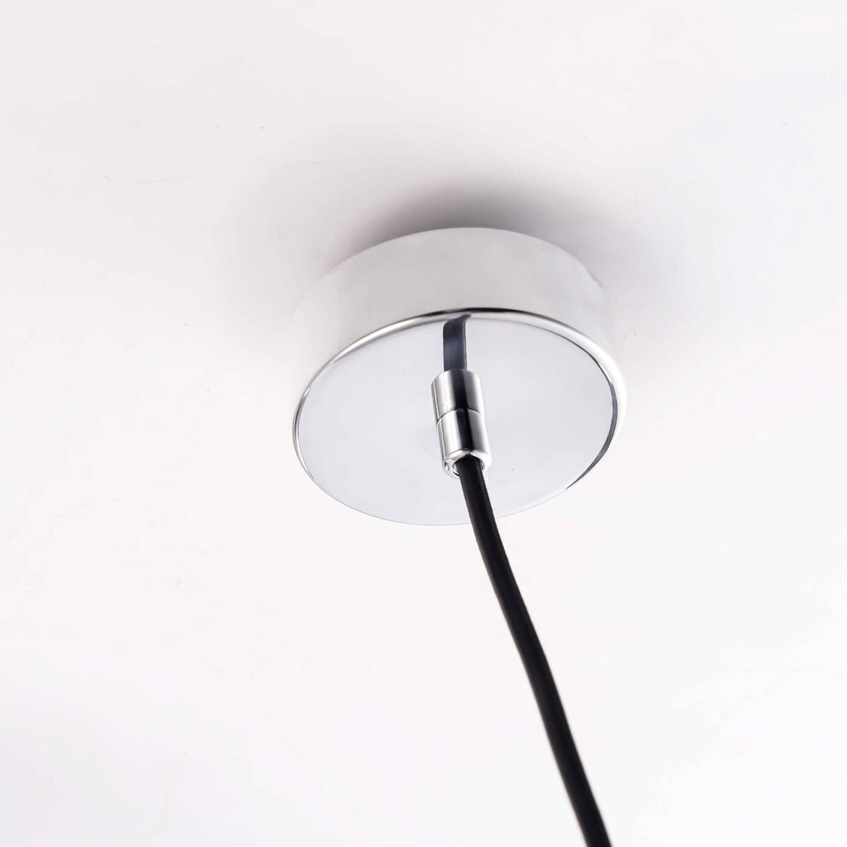 Nowoczesna lampa wisząca kula chrom PALLA śr 30cm