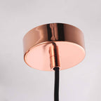 Nowoczesna lampa wisząca kula miedziana PALLA sr 30cm