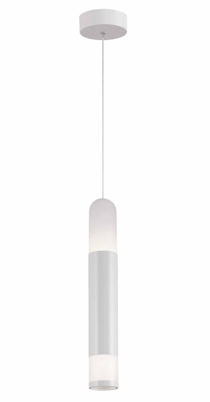 Nowoczesna lampa wisząca nad stół FORLI 10W LED | biały