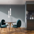 Nowoczesna lampa wisząca nad stół FORLI 10W LED | biały