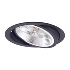 Oczko wpuszczane ruchome NERO, czarne, 1x50W GU10/AR111