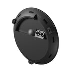 Okrągły plafon E27 z czujnikiem ruchu Nymphea OMNI czarna 230V IP65 IK08 czujnik
