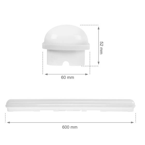 Oprawa hermetyczna LIMEA GO 25W 60CM IP65 NW |  Biała