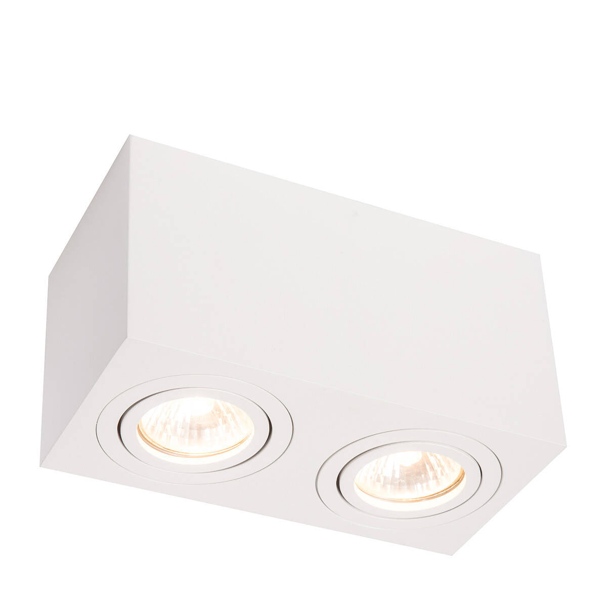 Oprawa natynkowa LYON 2, biała, 2x50W GU10