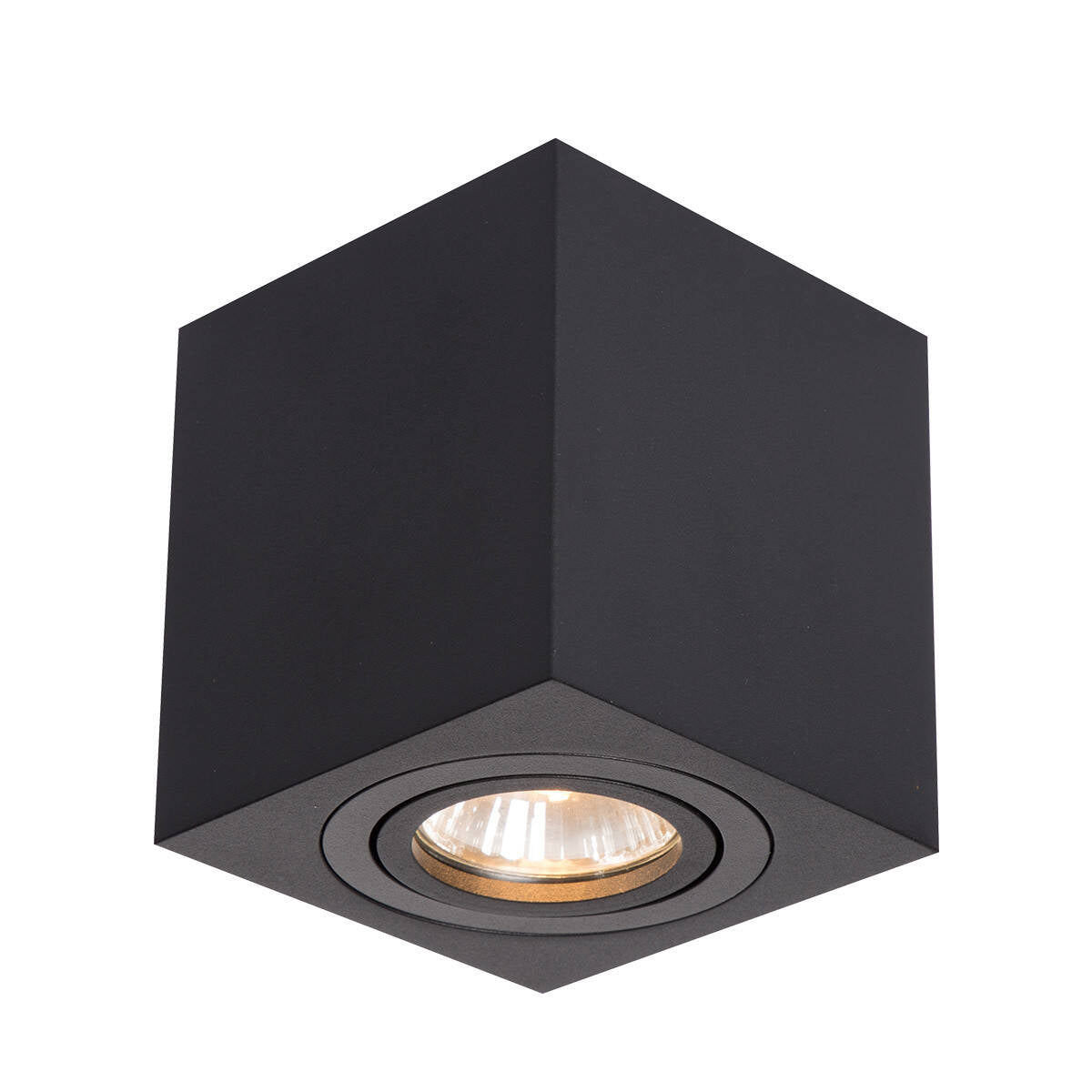 Oprawa natynkowa LYON, czarna, 1x50W GU10