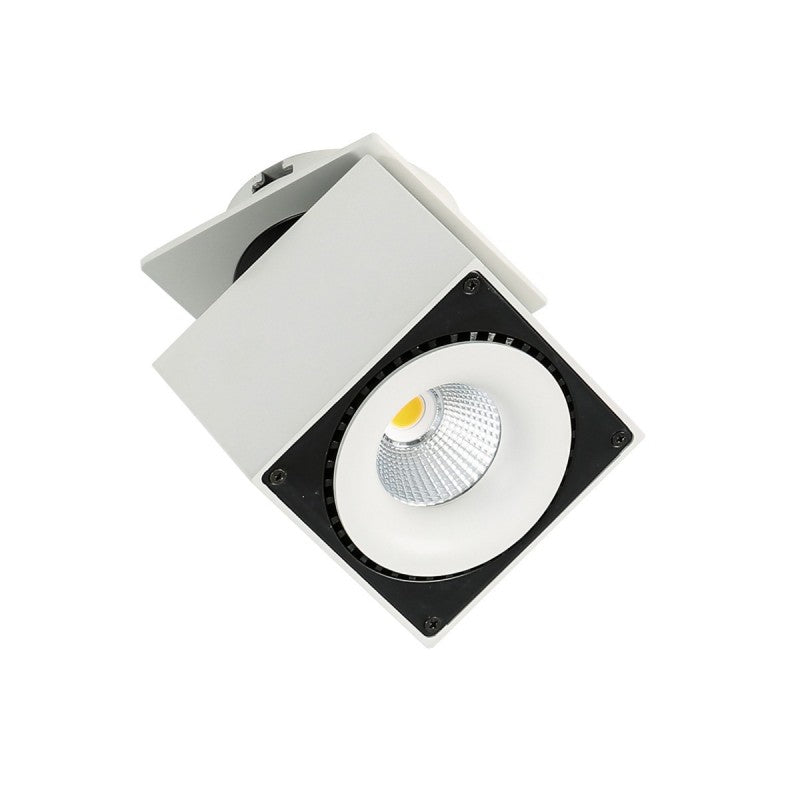 Oprawa natynkowa Sevilla dł. 10cm 28W LED barwa neutralna 4000K | biały/czarny